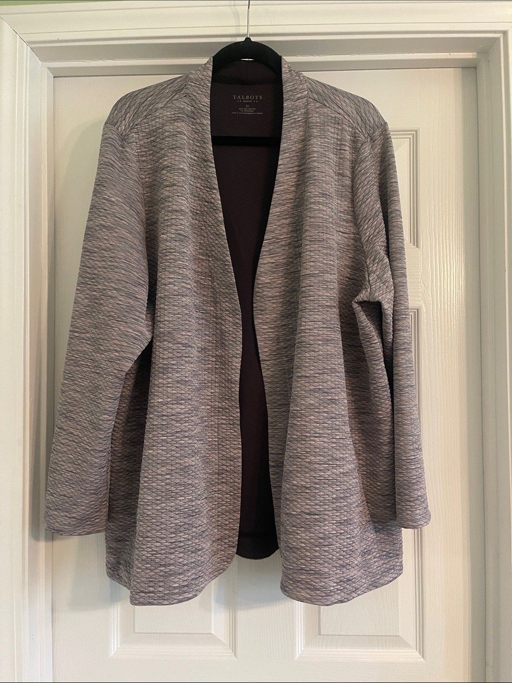 Talbots Open Front Cardigan Size 3X